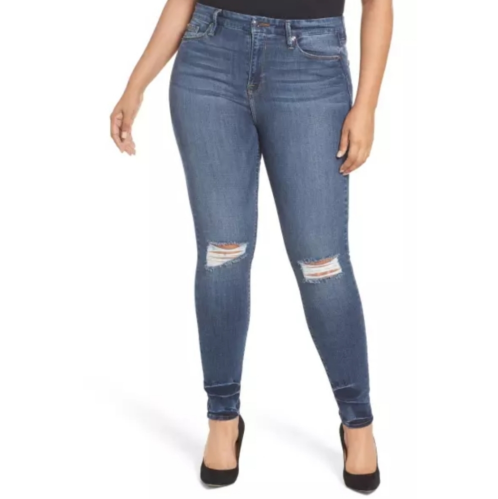 Good American High Waisted Skinny Jeans